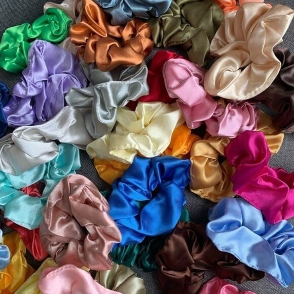 500pc Mixed Assortment Hair Ties & Scrunchies Pre-packed Bundles - Picture 11 of 12